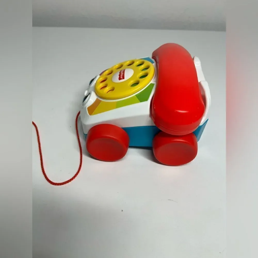 Fisher Price Chatter Telephone Phone Pull Toy 2015 Rotary Dial